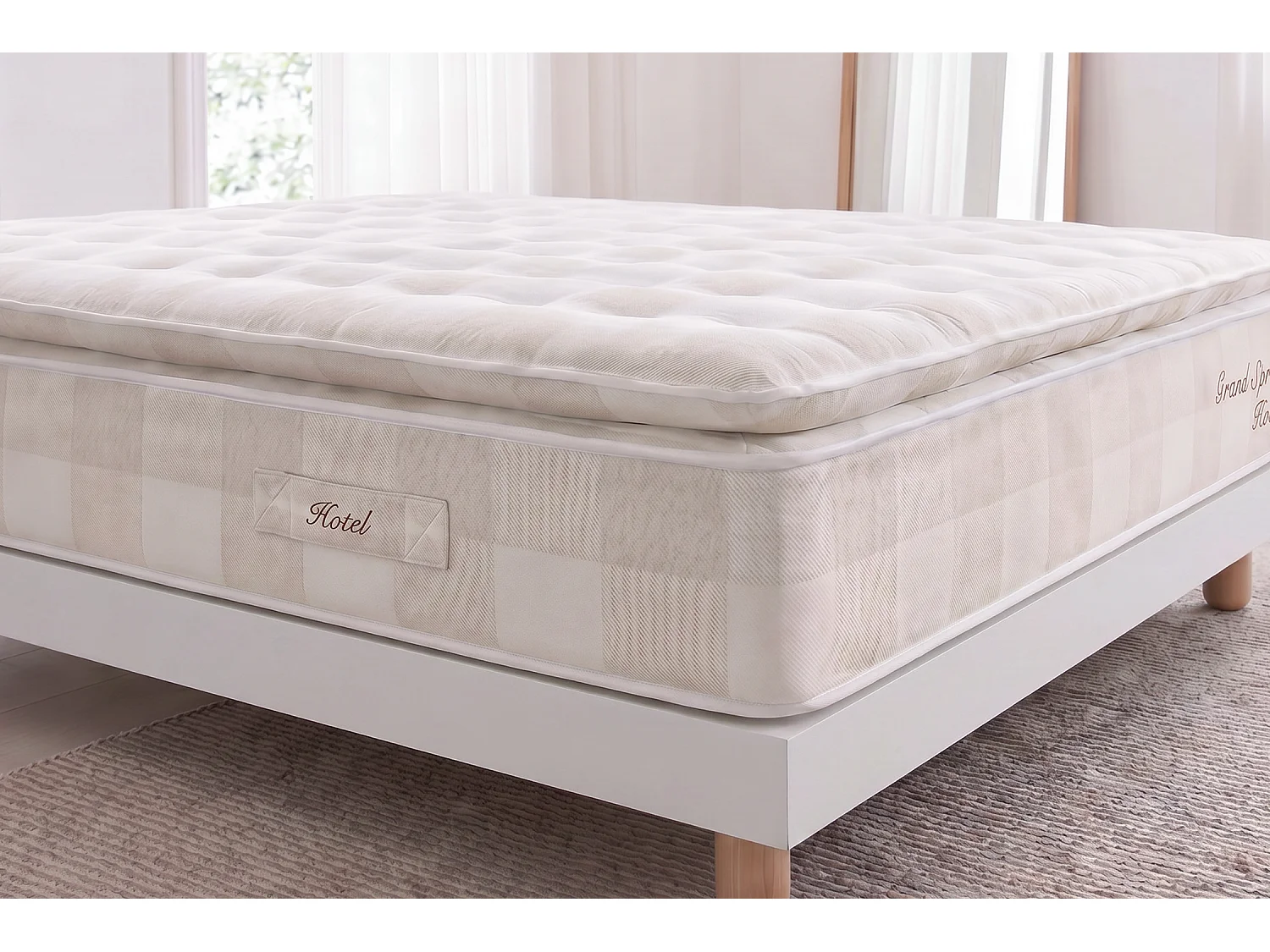 Materasso a molle insacchettate Grand Spring Hotel, 30cm, 160x200cm - Moonia