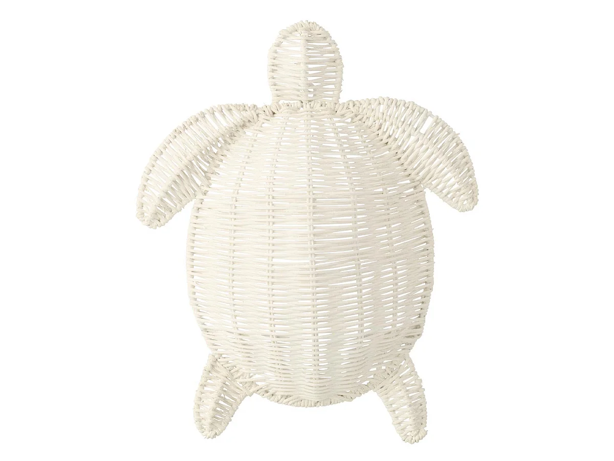 Déco Murale Tortue "Porfirio" 31cm Blanc Cassé