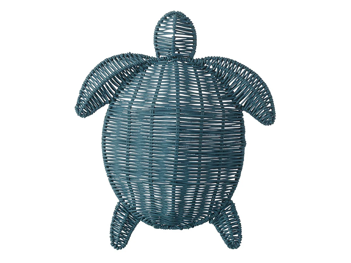 Déco Murale Tortue "Porfirio" 31cm Bleu Foncé