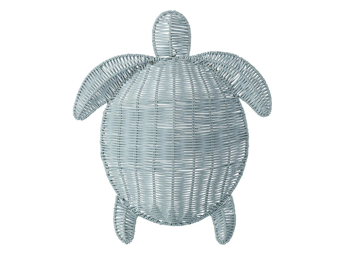Déco Murale Tortue "Porfirio" 40cm Bleu Clair