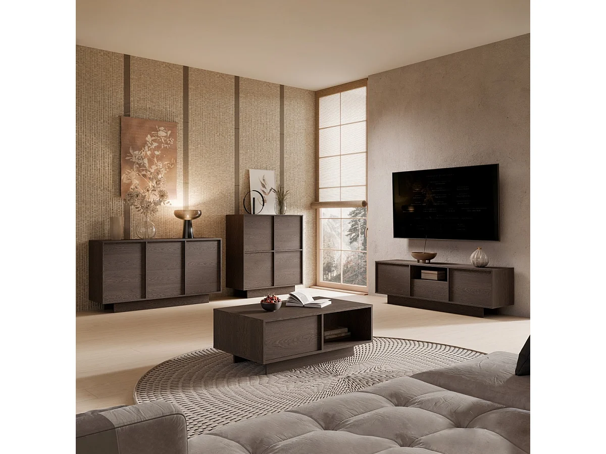 Highboard Balsi 4D 100 Baltic Storm (lub: Hoge commode)