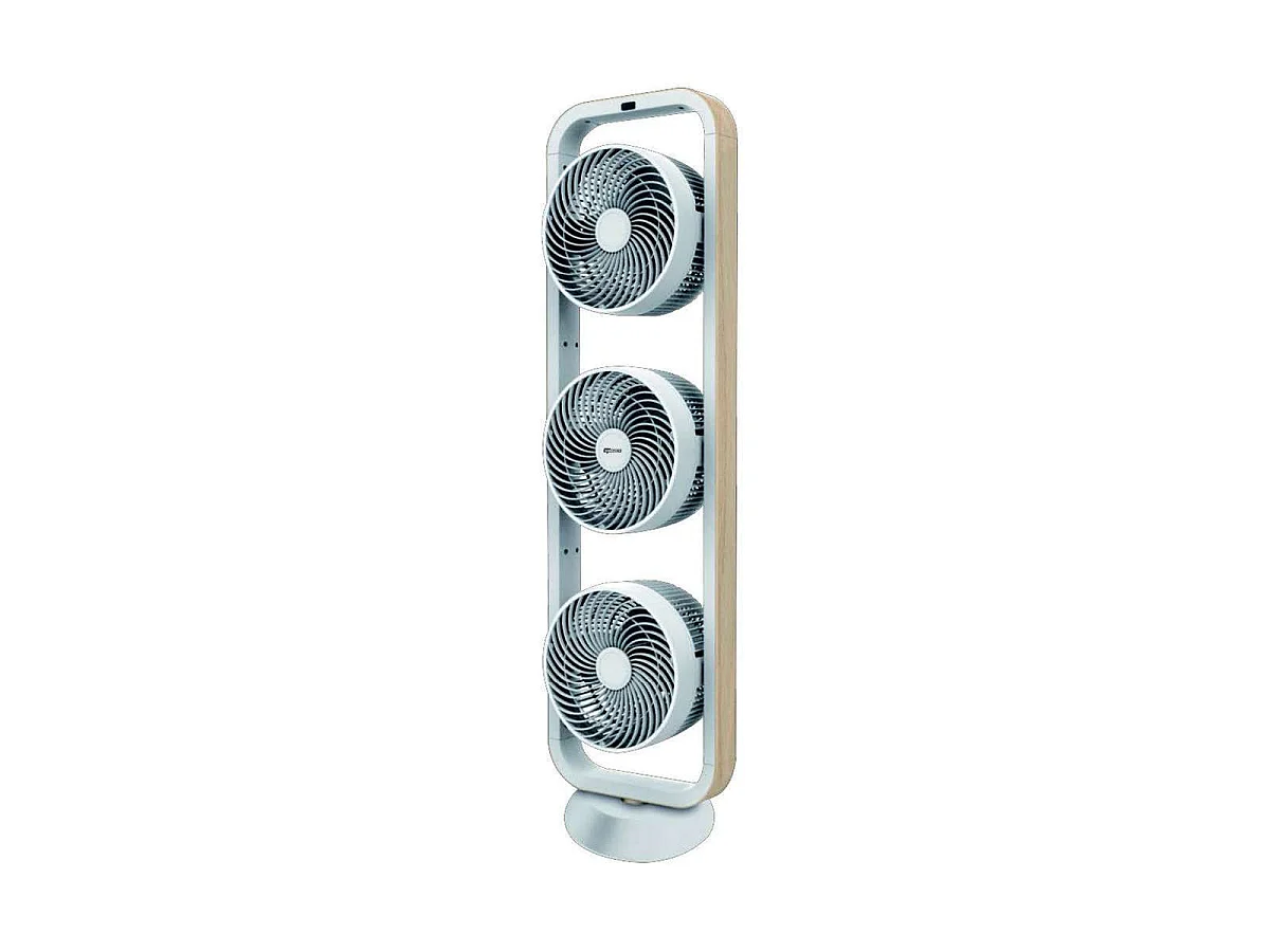 Termozeta Ventilateur Tour Airzeta Triciclo TZAZTR01 3 Moteurs DC 105W avec Télécommande