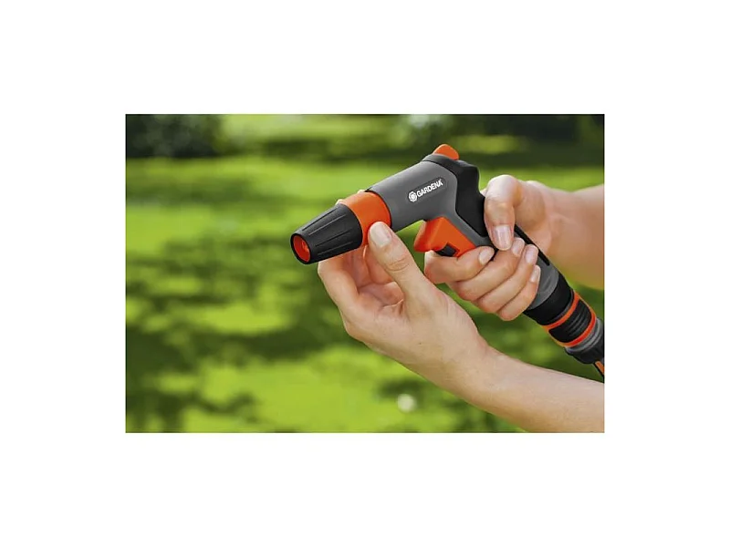 Pistolet d'arrosage et nettoyage Comfort - Jet concentré & brume - Verrouillage du jet