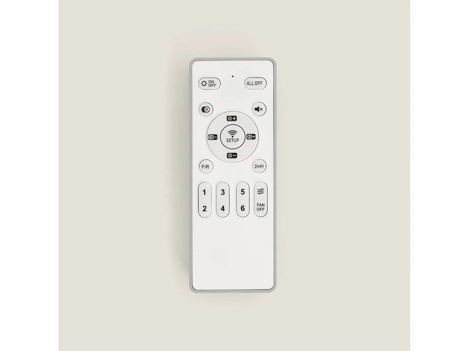 Ventilateur de Plafond avec Éclairage Silencieux DC Pales en Bois Navy Evo Bois Télécommande Grand (entre 20–30 m²) 132 cm Nickel