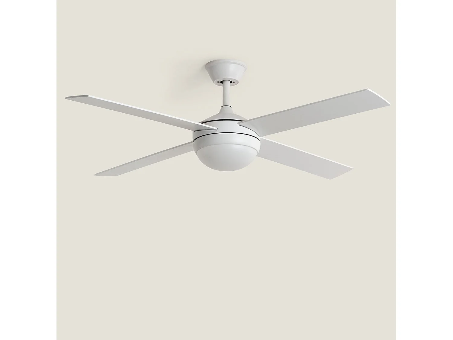 Ventilador de Techo con luz Silencioso DC aspas de madera Navy Evo