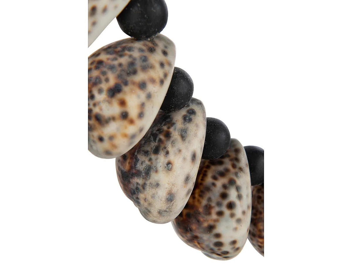 Décoration sur Pied "Coquillages" 60cm Noir