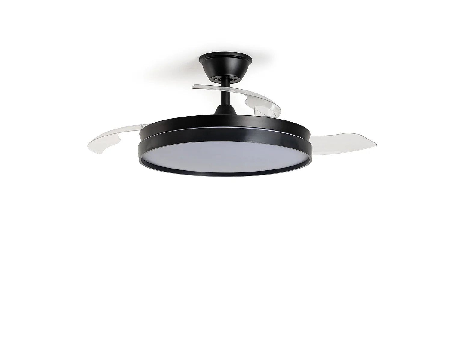 Ventilador de Techo con luz Silencioso DC aspas retráctiles Kaios