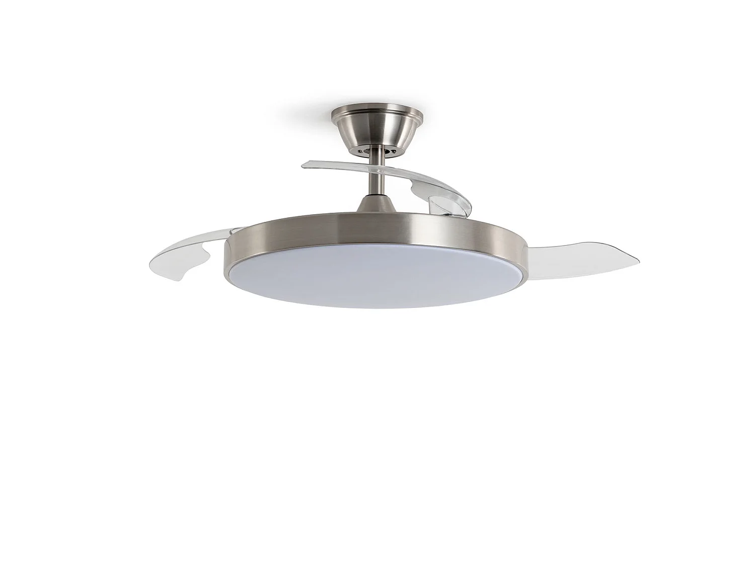 Ventilador de Techo con luz Silencioso DC aspas retráctiles Tori