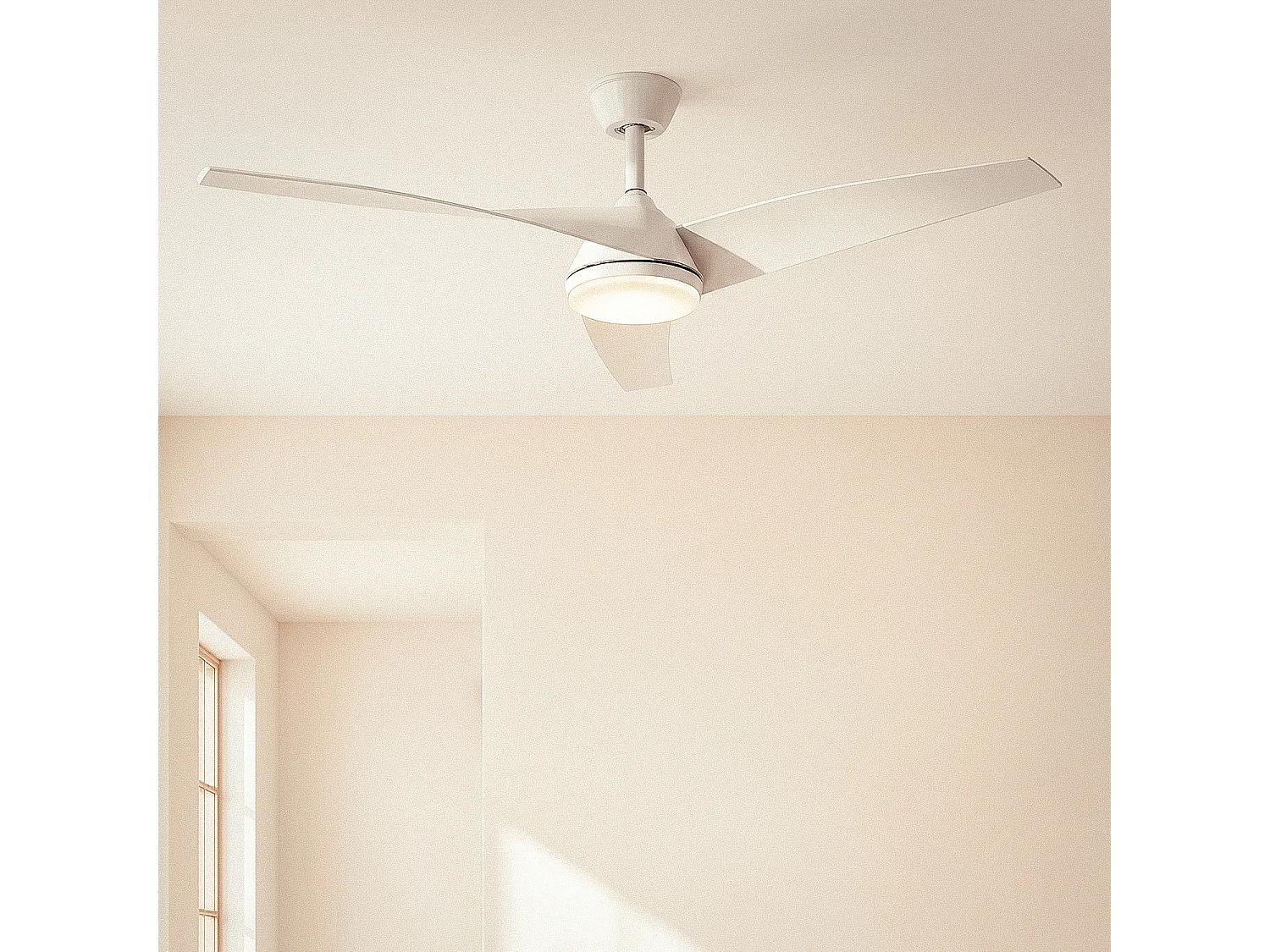 Ventilador de Techo con luz silencioso DC Eubea