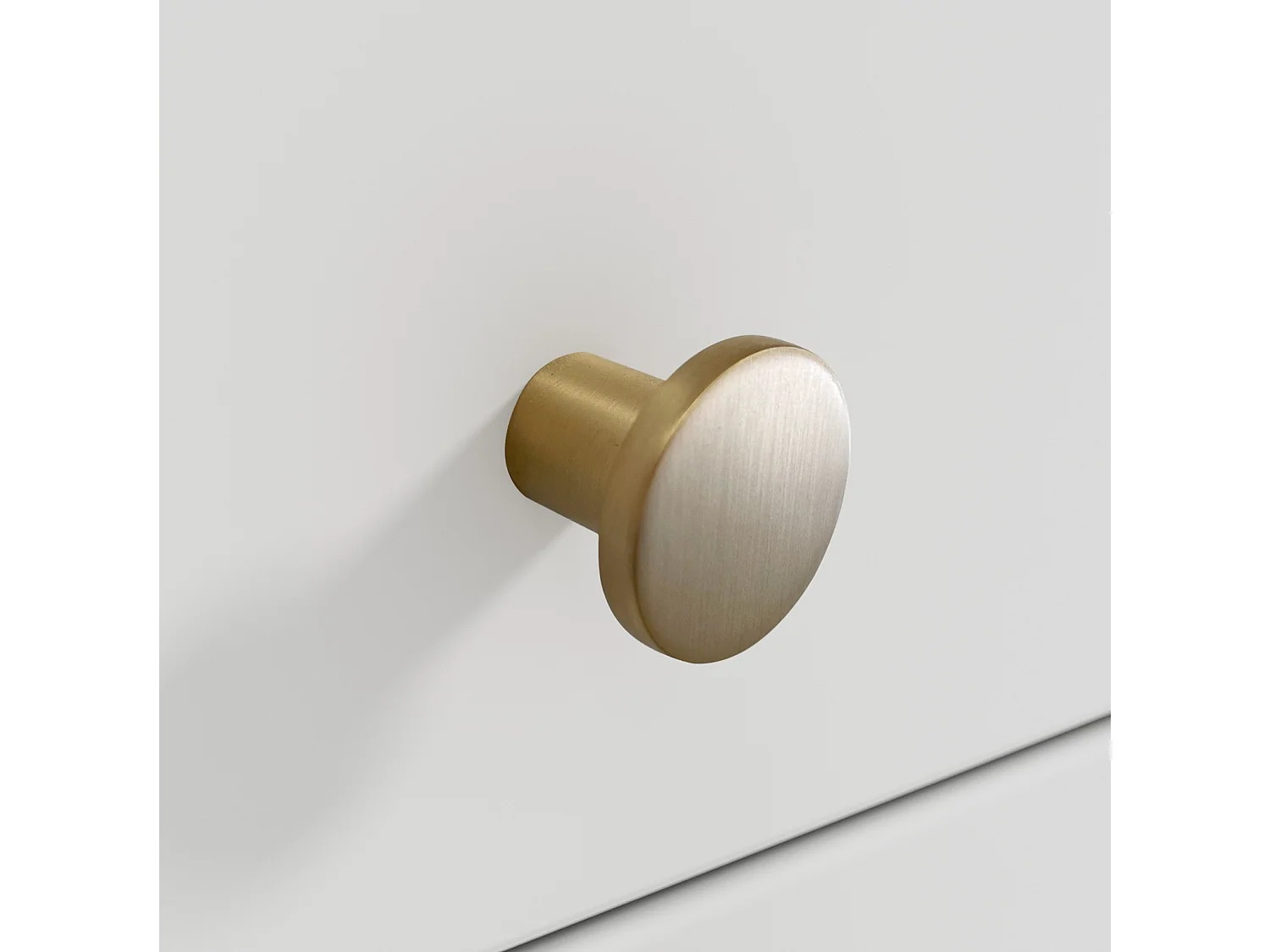 Chest of Drawers Narrow White Bedroom Storage Small Cabinet Slim Compact Shaker Unit Gold Handles Rel