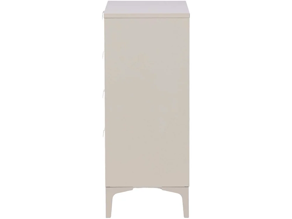 Commode 4 Tiroirs "Piring" 98cm Beige