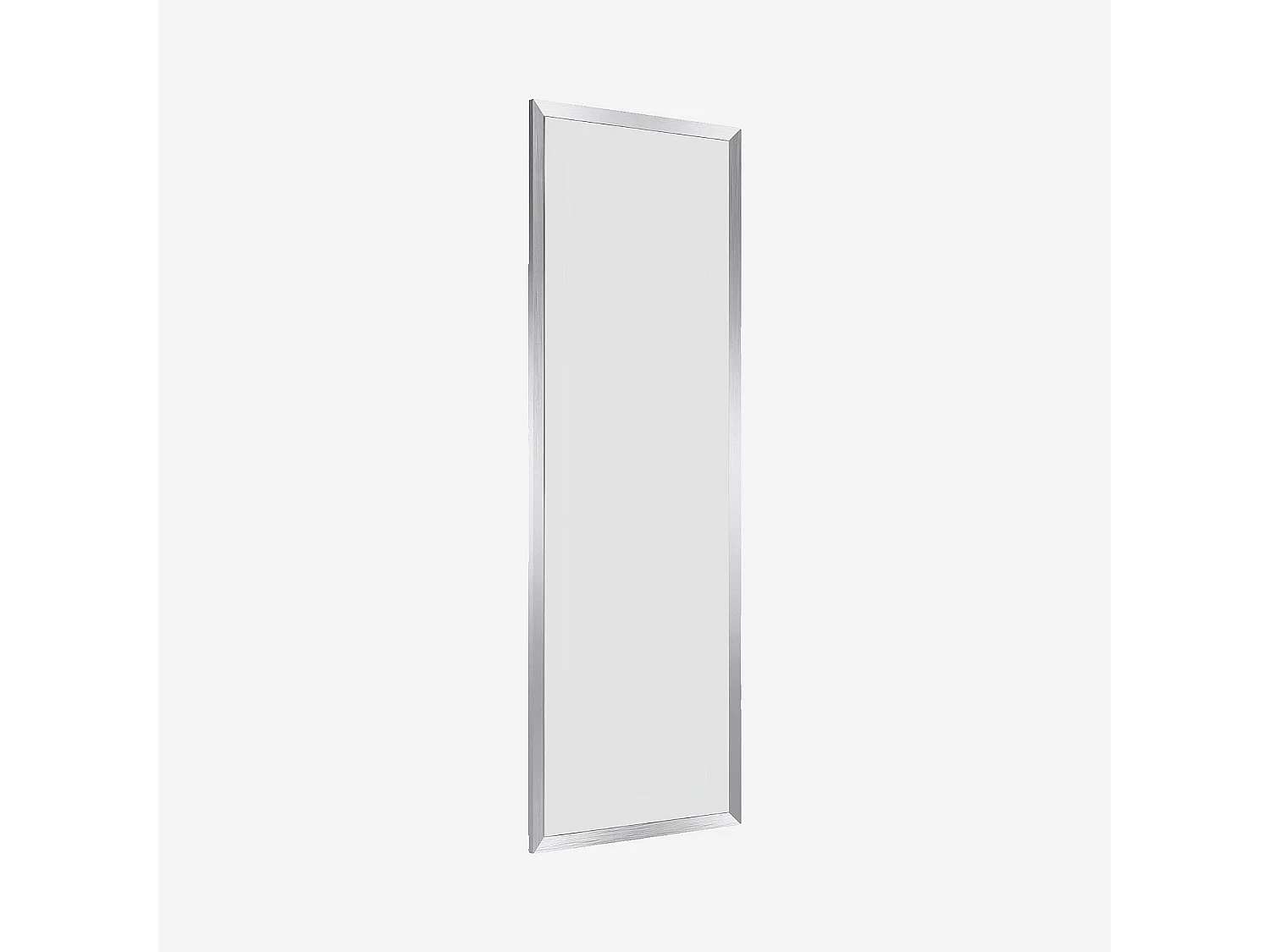 Habitat - Miroir rectangulaire en acier inoxydable - 70 x 200 cm - Chrome - Elyo