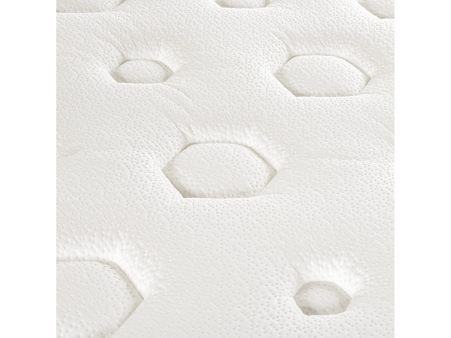 Ensemble L'INEDIT, matelas Hybride 160x200, ferme, H27 + sommier