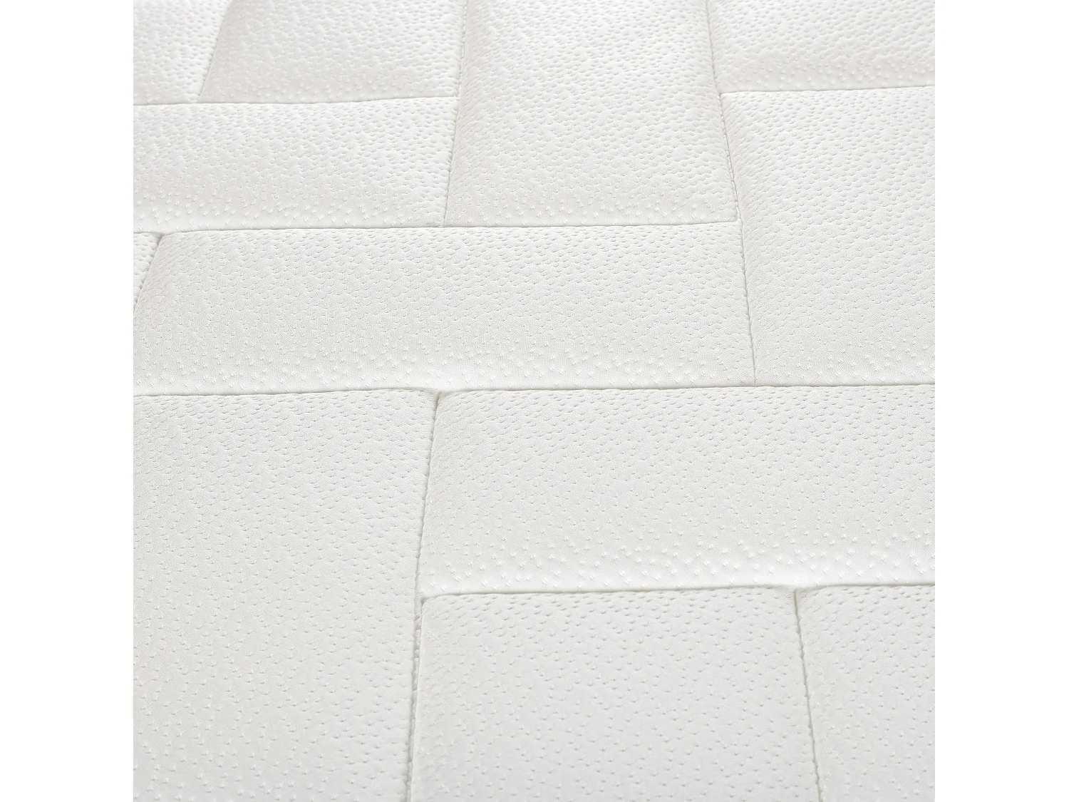 Ensemble L'EVIDENT, matelas ressorts ensachés 140x190, ferme, H23 + sommier
