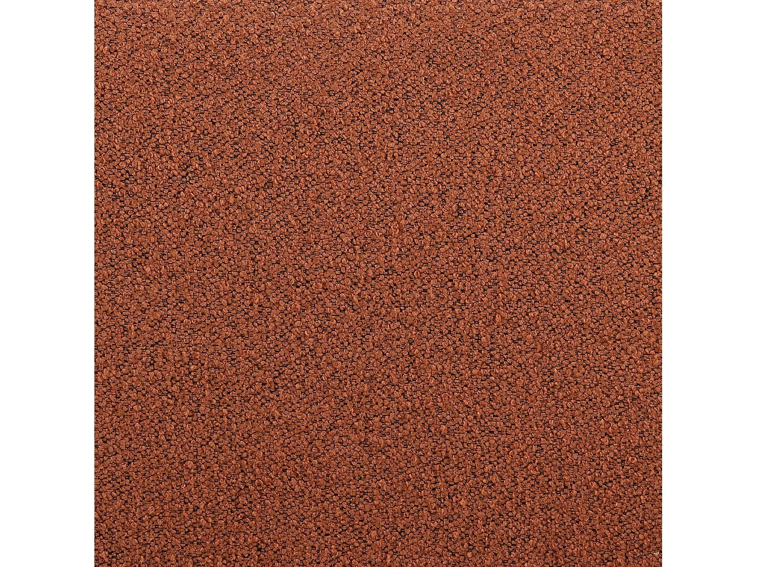 Habitat - Canapé convertible 2 places - Couchage 140 cm - Matelas 13 cm - Tissu bouclette Tolfa - Terracotta - Boston