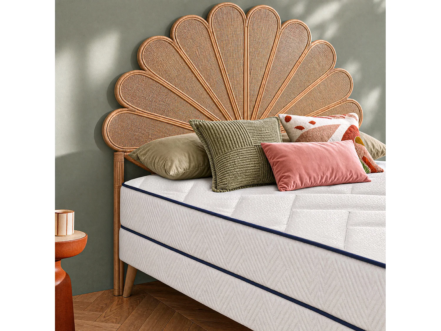 Matelas L'EVIDENT 160x200, ressorts ensachés, ferme, H23