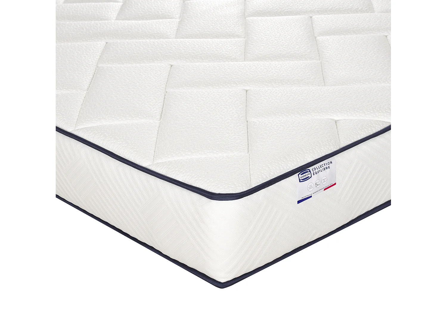 Matelas L'EVIDENT 160x200, ressorts ensachés, ferme, H23