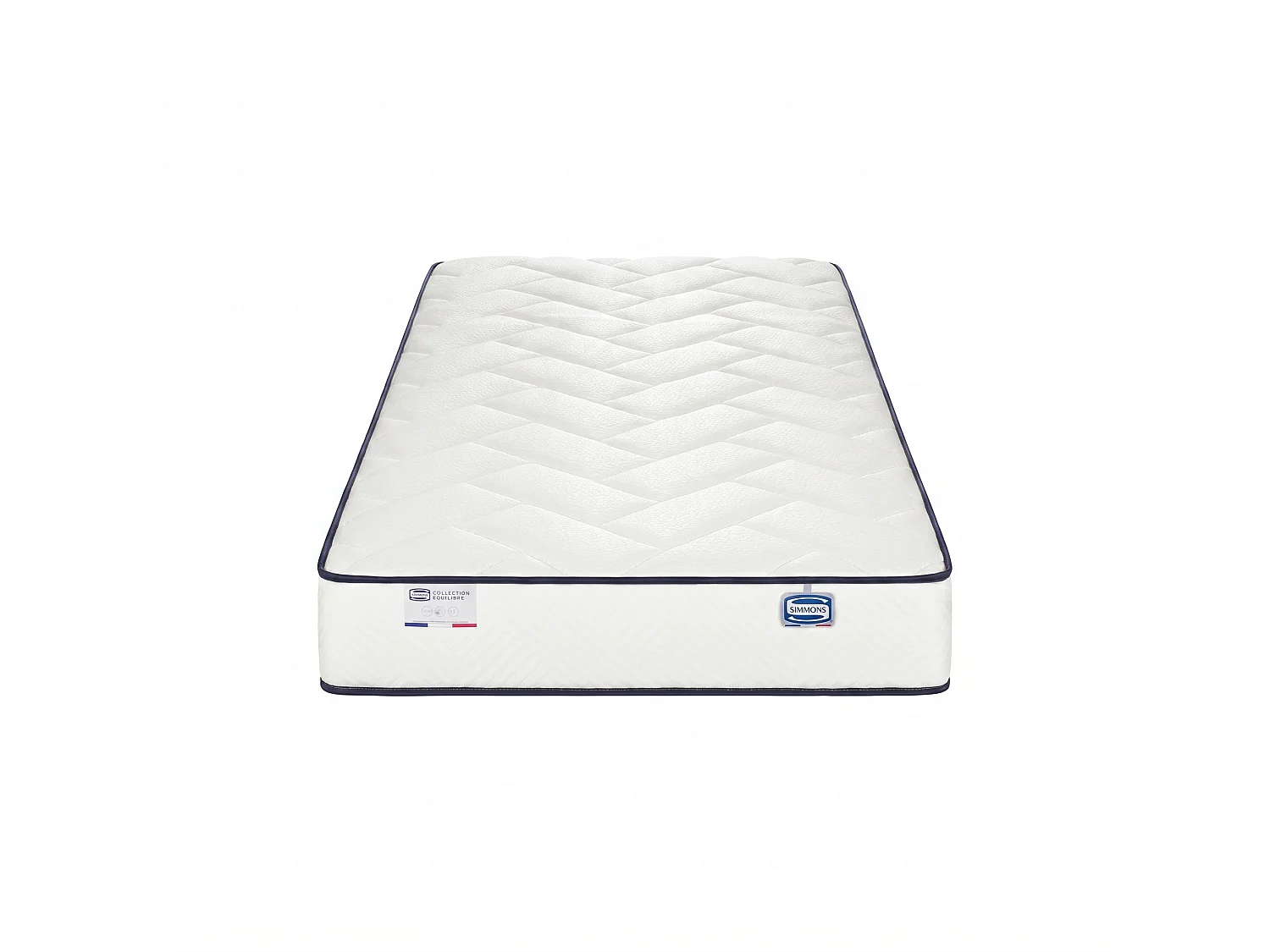 Matelas L'EVIDENT 90x190, ressorts ensachés, ferme, H23