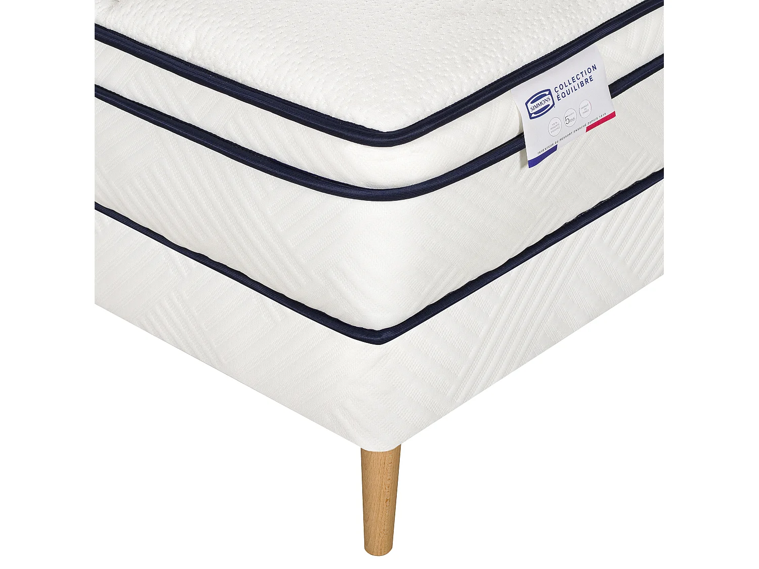 Matelas L'INEGALE 160x200, Hybride, ferme, H27