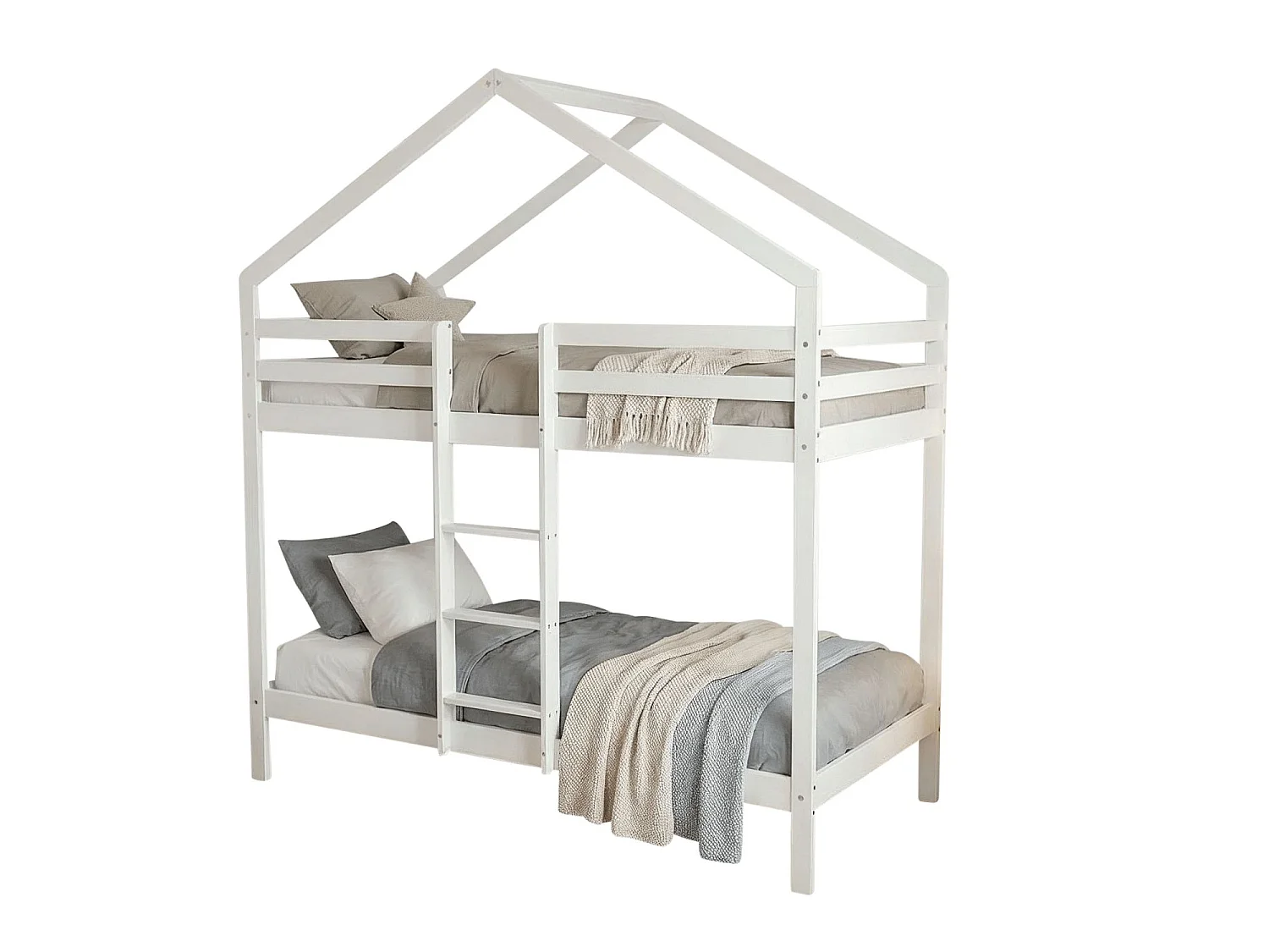 Noa & Nani Kirstine Bunk Bed Single in Classic White