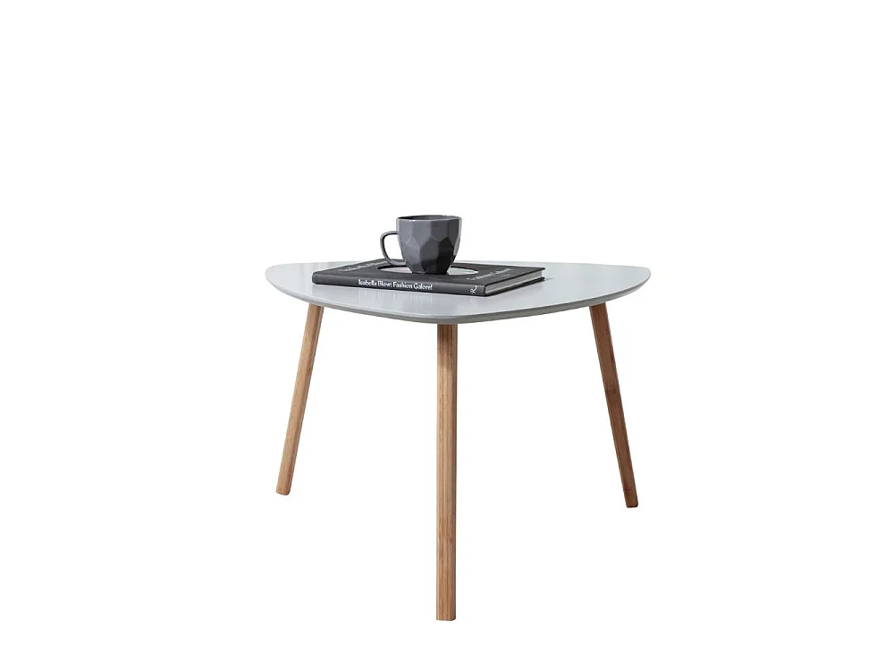 Malme Extra Large Outdoor Side Table for Balcony & Patio in Chalk Grey