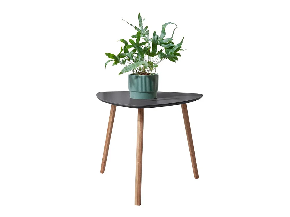 Malme Large Outdoor Side Table for Balcony & Patio in Storm Grey