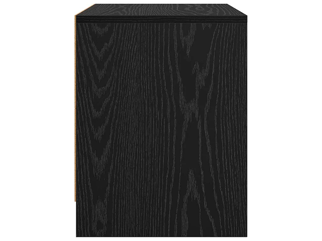 Armario de Noche Roble Negro 45 x 34 x 44,5 cm