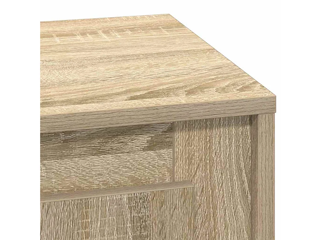 Table de chevet Chêne Sonoma 44 x 34,5 x 45 cm