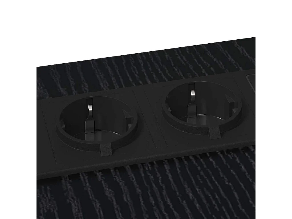 Mesa de Noche Roble negro 41.5 x 26 x 60.5 cm