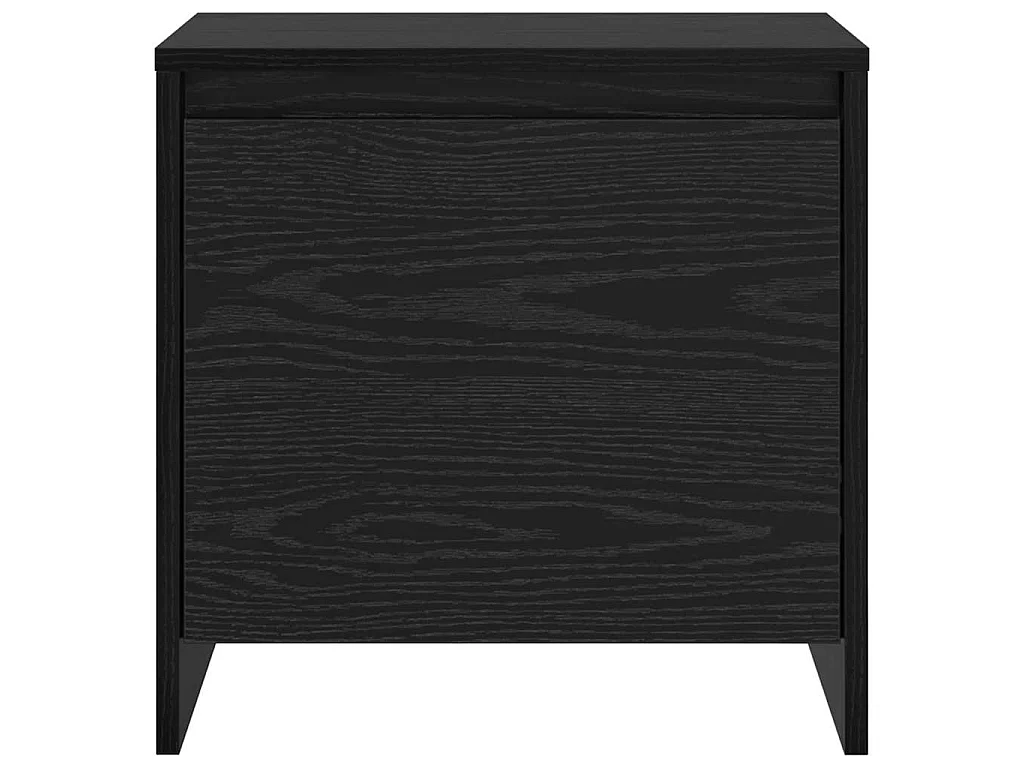 Armario de Noche Roble negro 45 x 34 x 44.5 cm