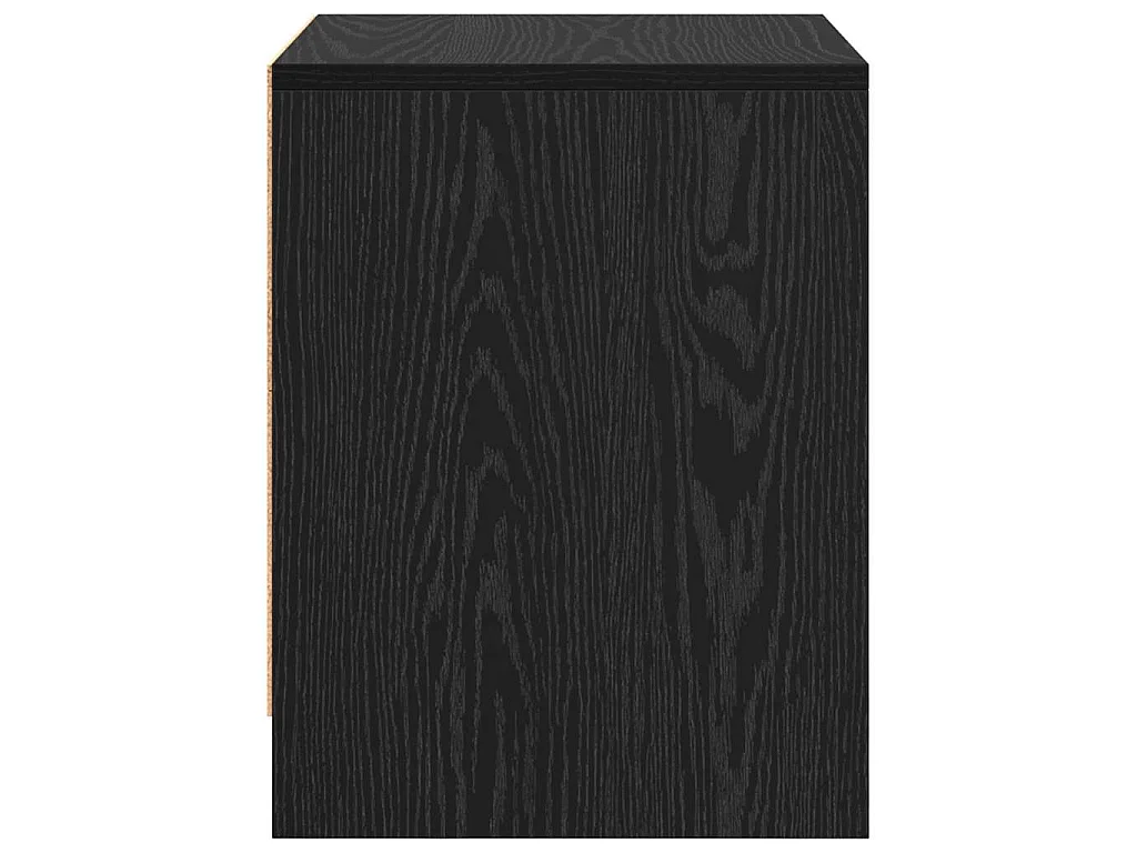 Armario de Noche Roble negro 45 x 34 x 44.5 cm