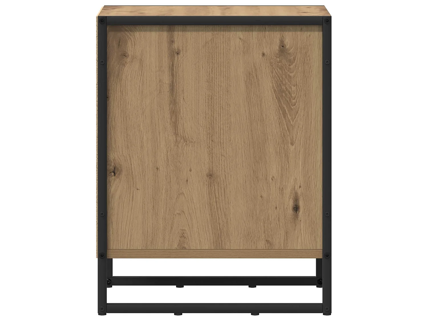 Mesa de Noche Roble Artesanal 39.5 x 30 x 50 cm