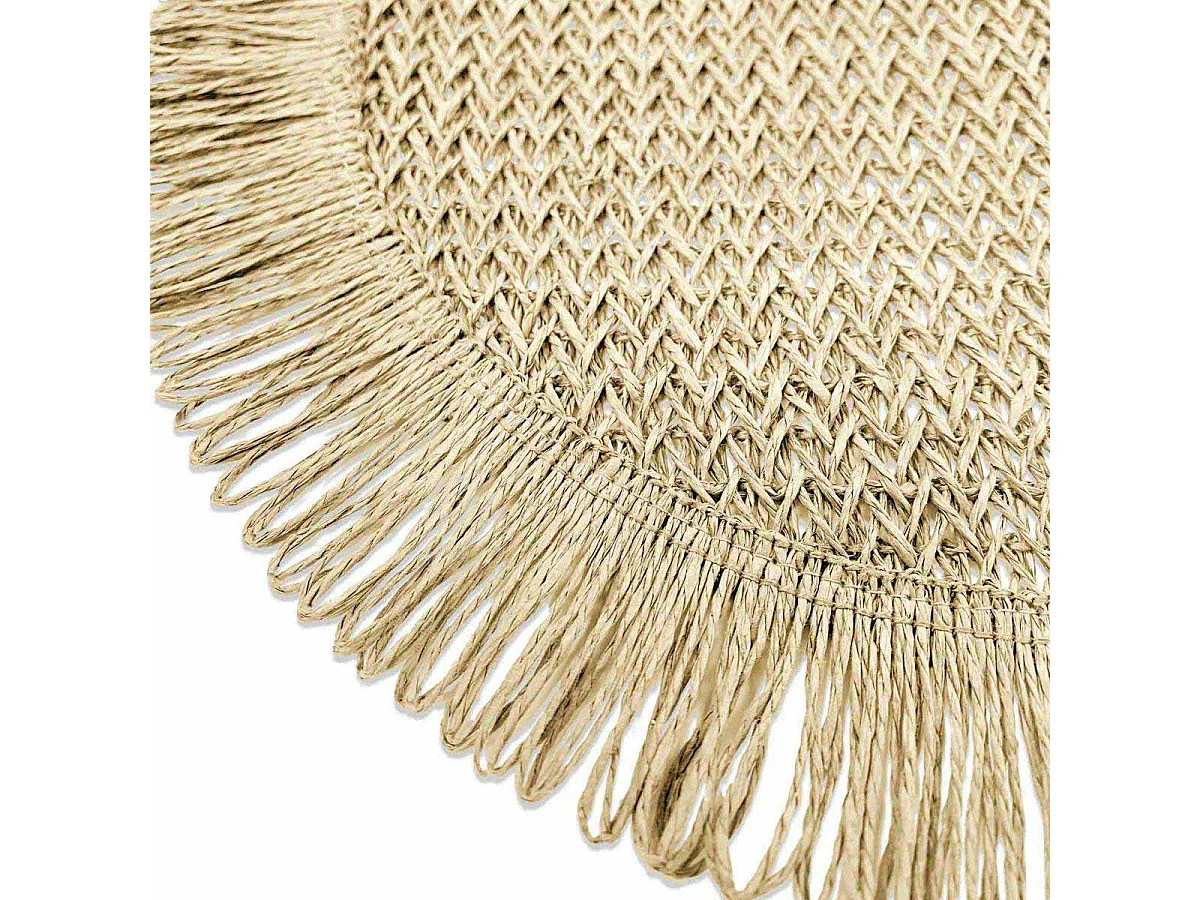 Set de Table en Papier "Pepita" 38cm Naturel