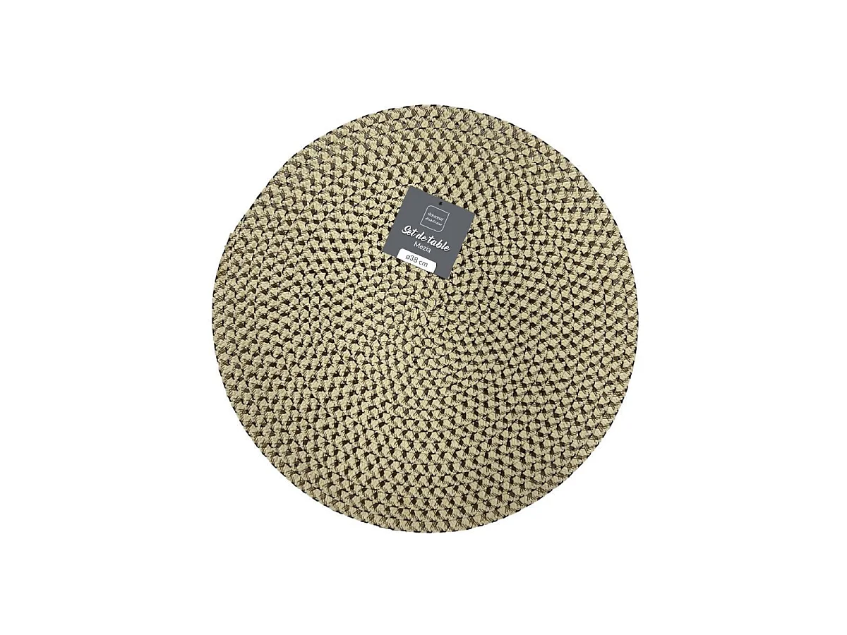 Set de Table "Mezia" 38cm Naturel