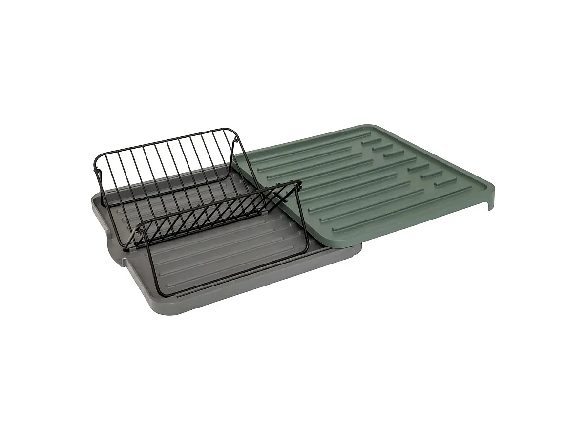 Égouttoir Extensible Avec Rack "Néo 2" 58cm Vert