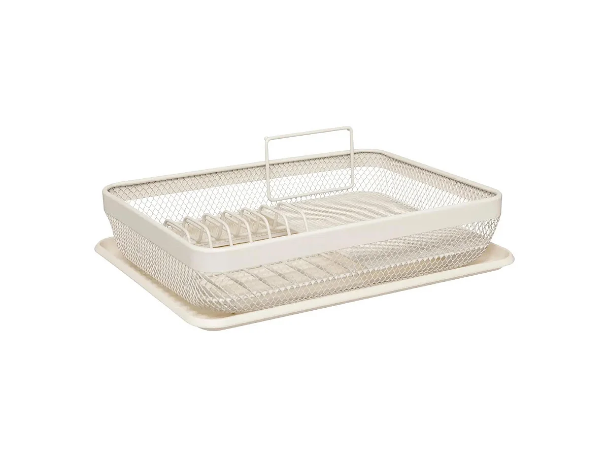 Égouttoir à Vaisselle en Métal "Mayaj" 43cm Beige