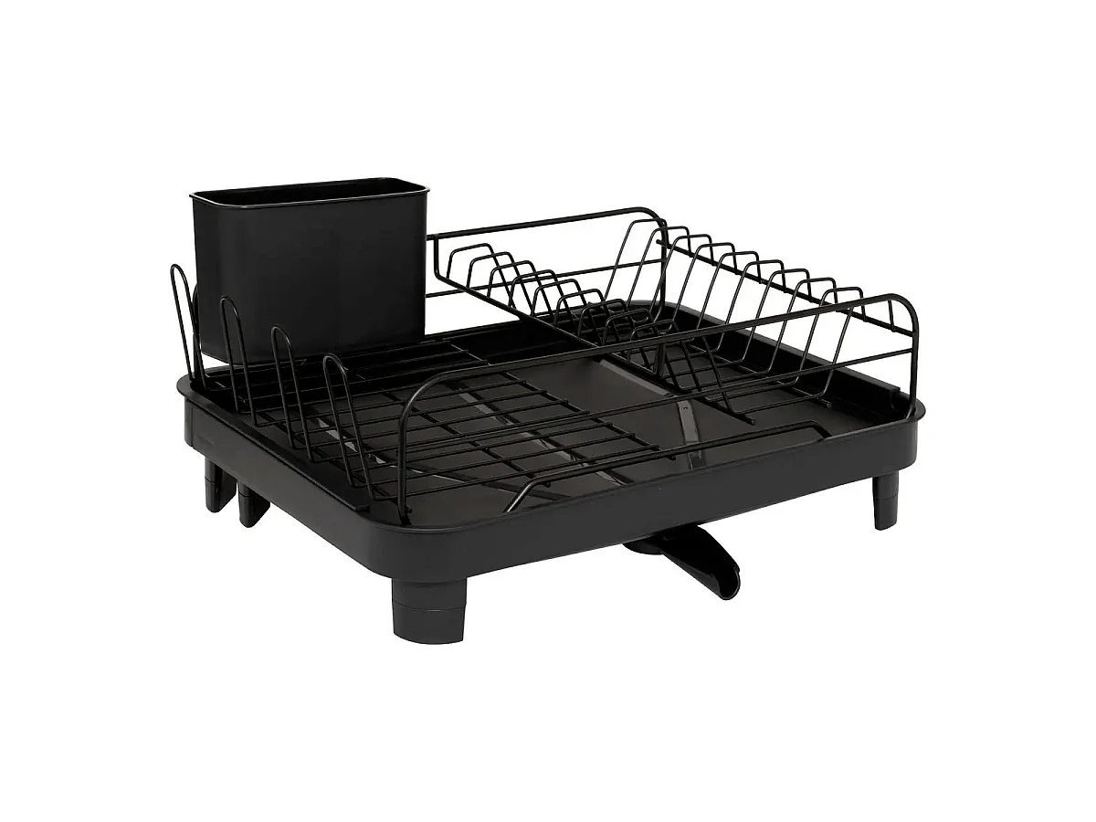 Égouttoir à Vaisselle Extensible "Black Edition" 55cm Noir