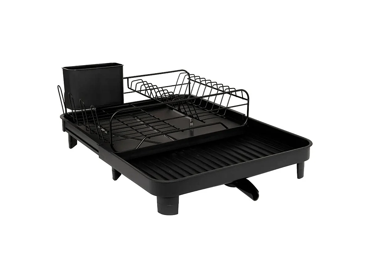 Égouttoir à Vaisselle Extensible "Black Edition" 55cm Noir
