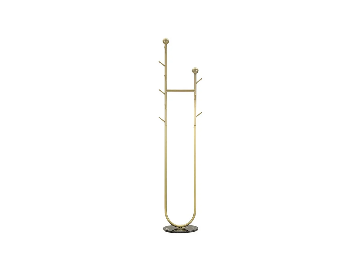 Porte-Manteau en Métal "Axi" 175cm Or
