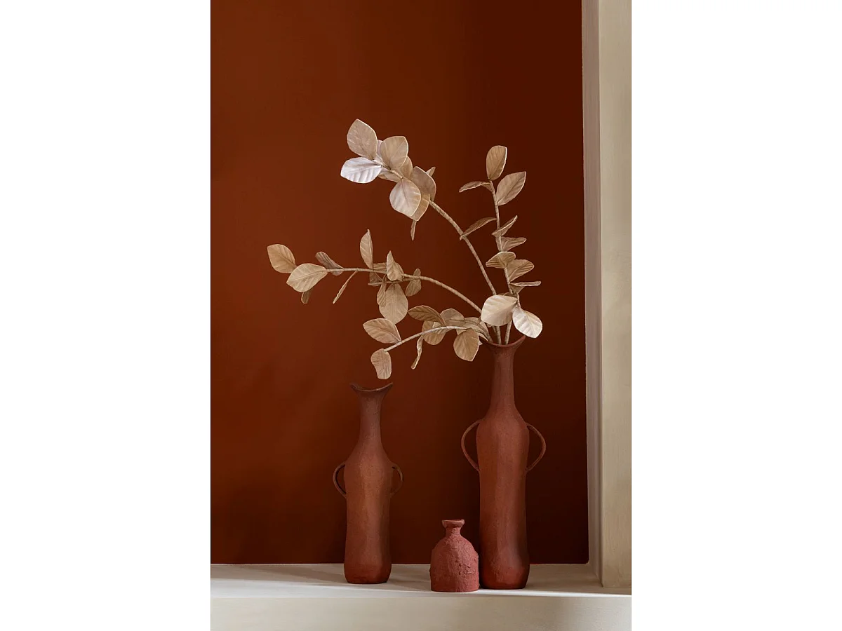 Vase Déco Soliflore "Automn" 14cm Terracotta