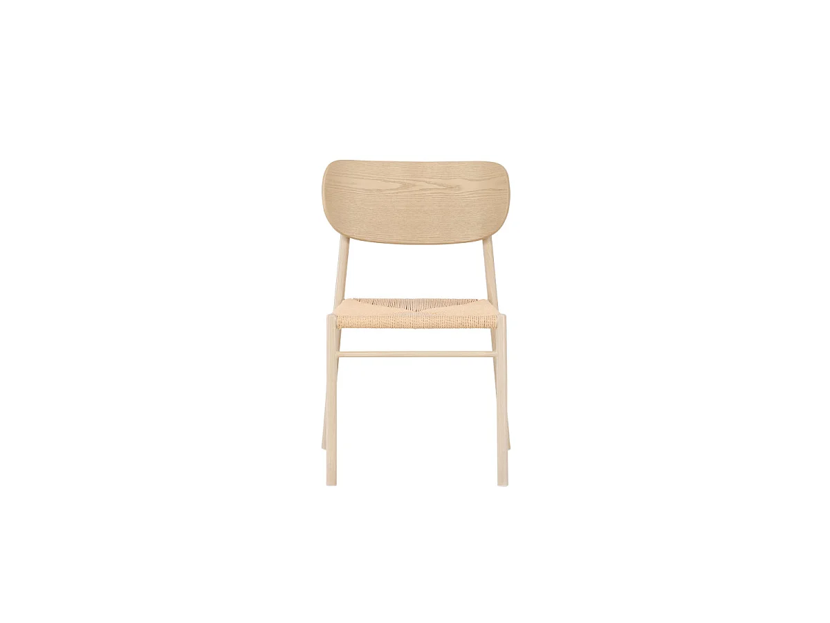 Chaise Design "Polly" 80cm Beige