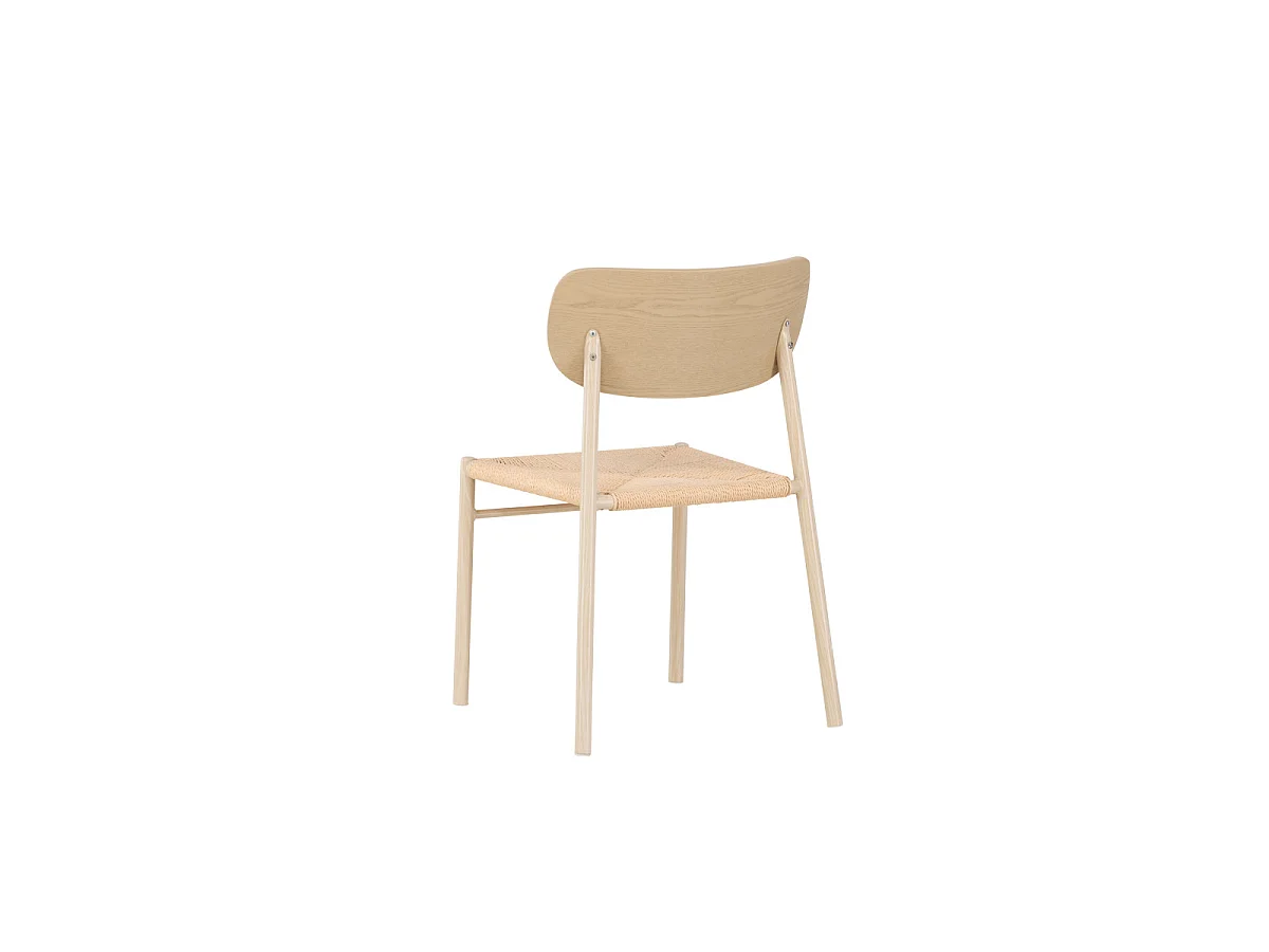 Chaise Design "Polly" 80cm Beige