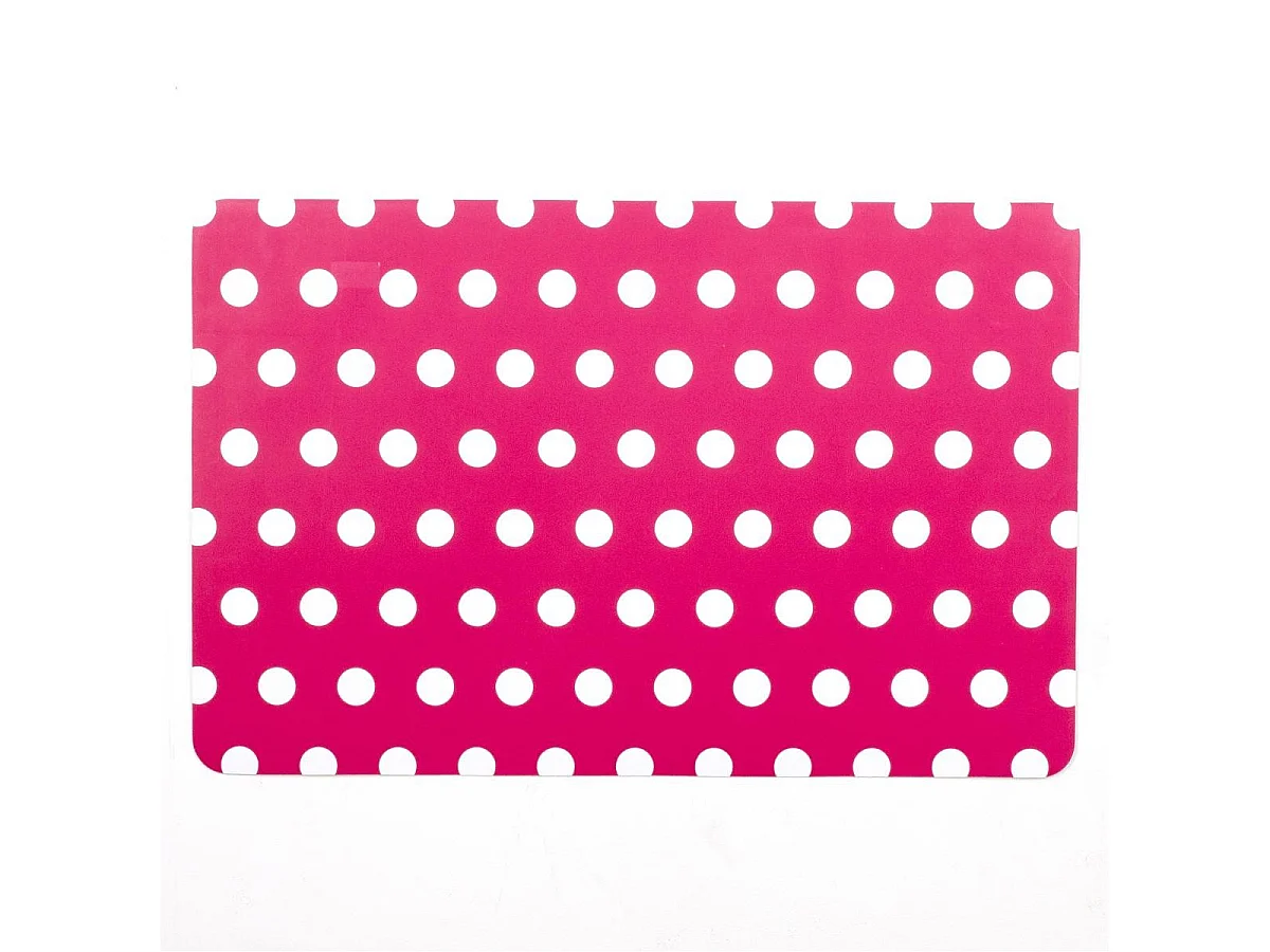 Set de Table à Pois "Eva" 43x28cm Rose