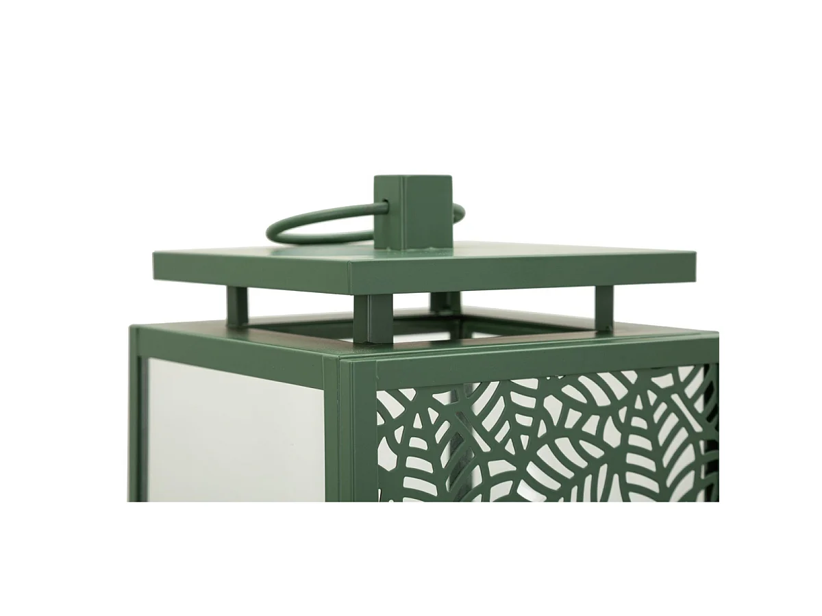 Lot de 2 Lanternes en Métal "Hall" 41cm Vert