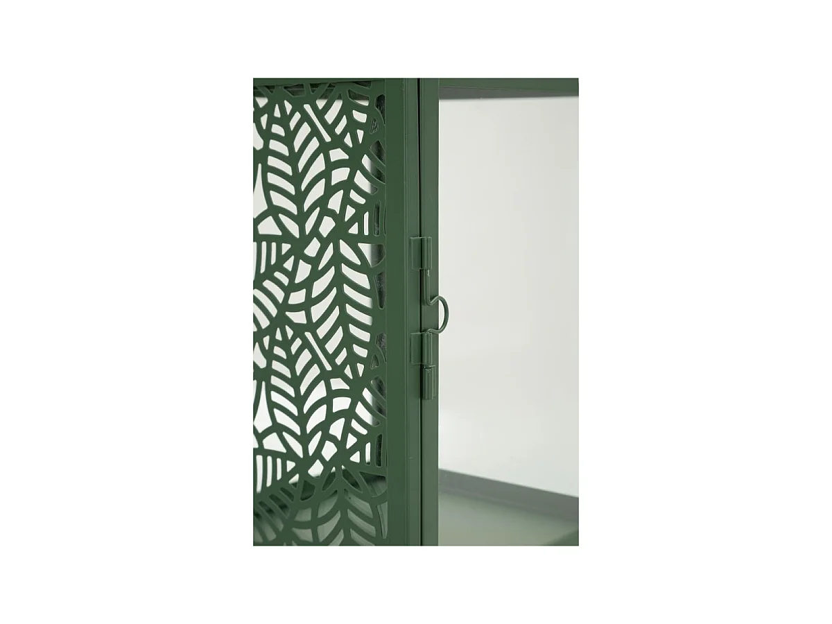 Lot de 2 Lanternes en Métal "Hall" 41cm Vert