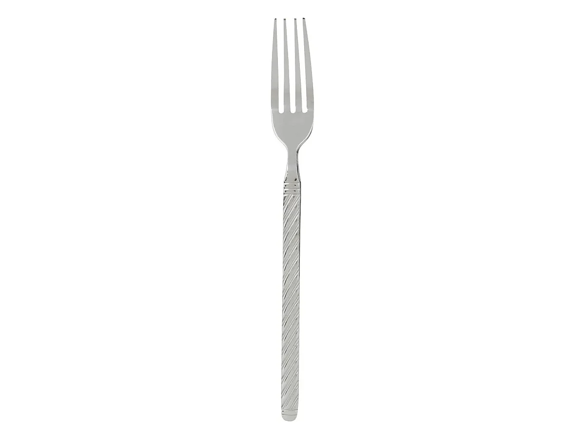 Ménagère 24 Pièces en Inox "Chiara" 27cm Argent
