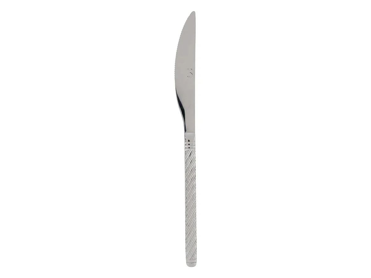 Ménagère 24 Pièces en Inox "Chiara" 27cm Argent