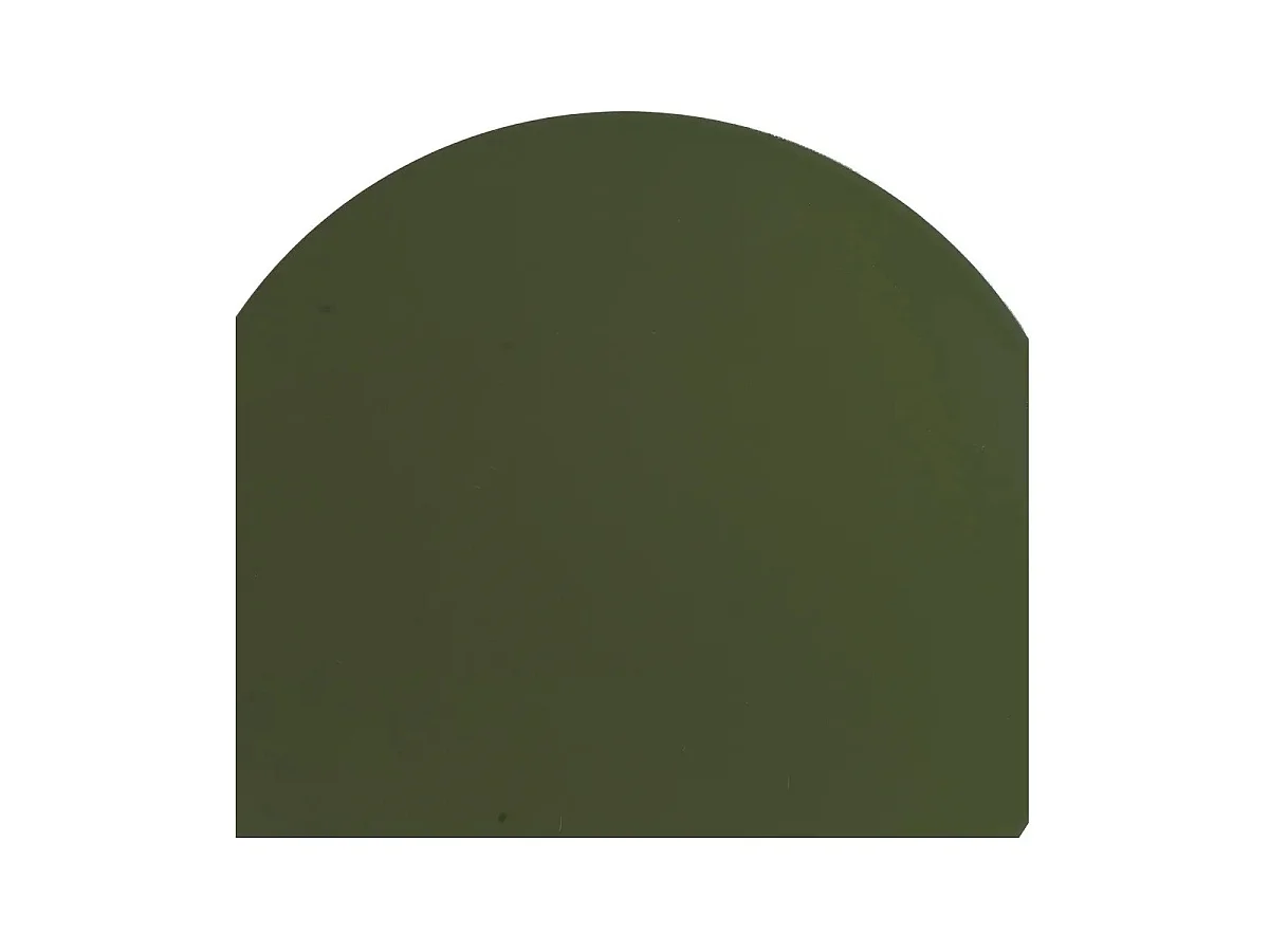 Table d'appoint à 2 Plateaux Rond en Métal, Sellette Porte-Plante pour Salon et Balcon, coloris Vert Olive - Longueur 30 x Profondeur 30 x Hauteur 60 cm   Juanio