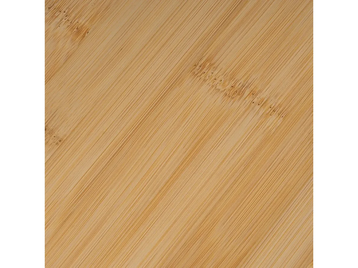 Plateau de service,plateau de présentation avec cadre en métal noir et socle en bambou-Longueur 29 X Largeur 29 X Profondeur 6 cm
