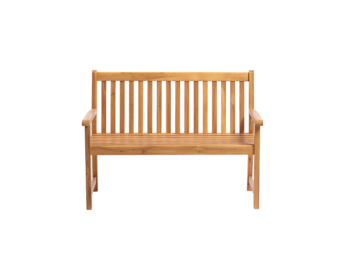 Banc de jardin en acacia massif 120 cm